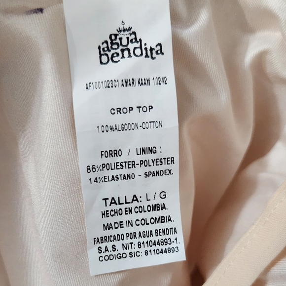 New! Agua Bendita Top - Picture 7 of 8